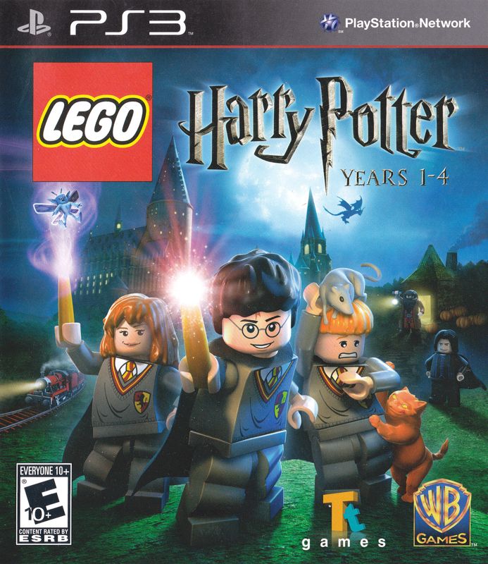 LEGO Harry Potter: Years 1-4 box art for Playstation 3